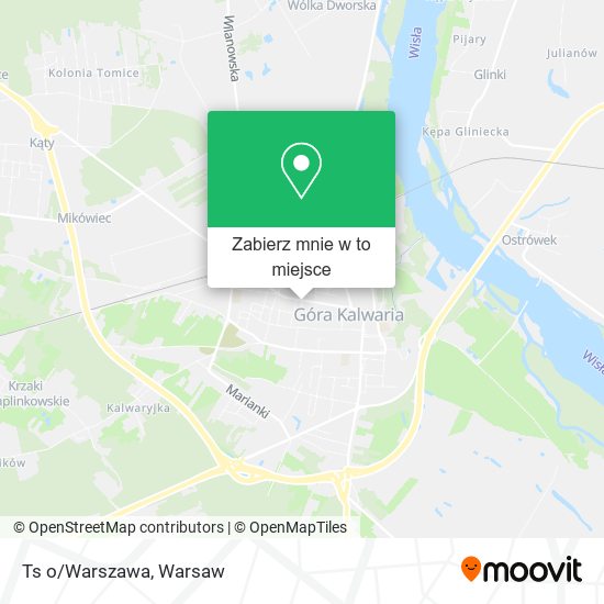 Mapa Ts o/Warszawa