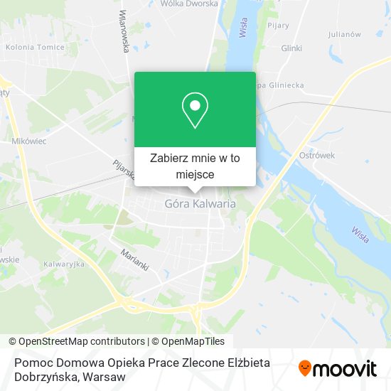 Mapa Pomoc Domowa Opieka Prace Zlecone Elżbieta Dobrzyńska