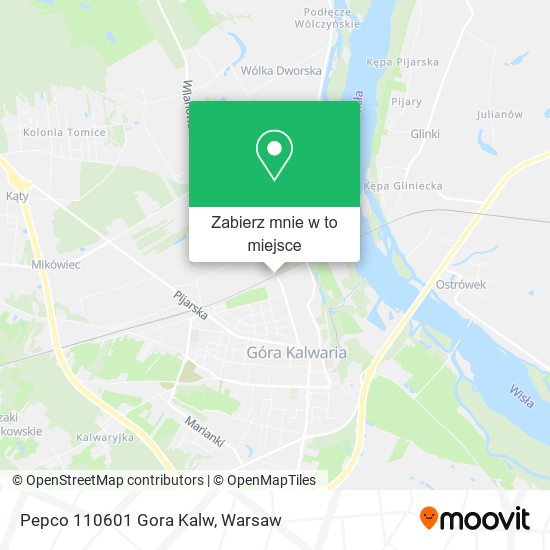 Mapa Pepco 110601 Gora Kalw