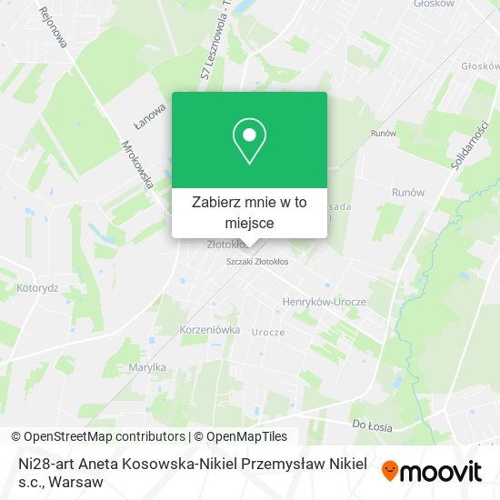 Mapa Ni28-art Aneta Kosowska-Nikiel Przemysław Nikiel s.c.