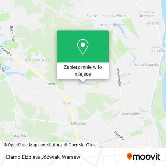 Mapa Elamo Elżbieta Jóźwiak