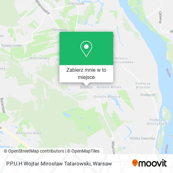 Mapa P.P.U.H Wojtar Mirosław Tatarowski