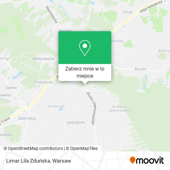 Mapa Limar Lila Zduńska