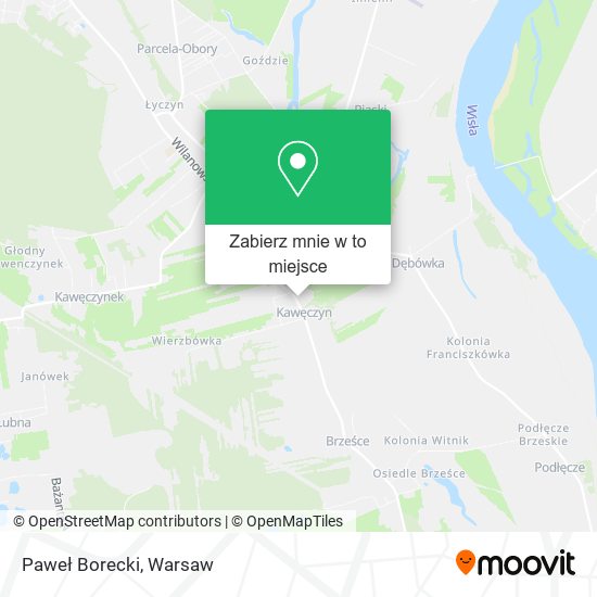 Mapa Paweł Borecki