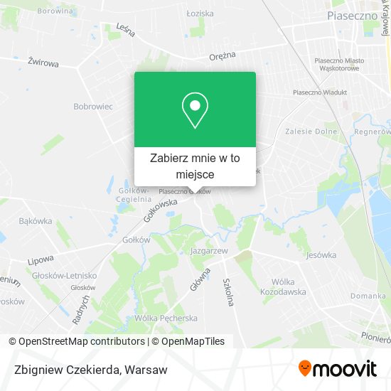 Mapa Zbigniew Czekierda