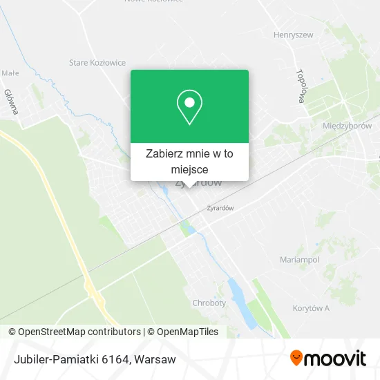 Mapa Jubiler-Pamiatki 6164
