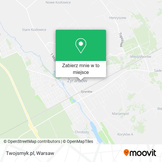 Mapa Twojsmyk.pl