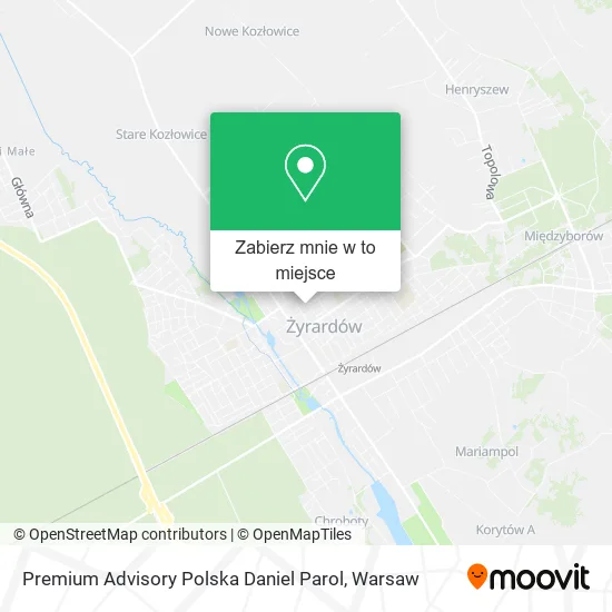 Mapa Premium Advisory Polska Daniel Parol