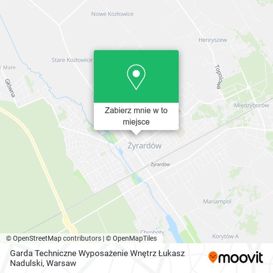 Mapa Garda Techniczne Wyposażenie Wnętrz Łukasz Nadulski