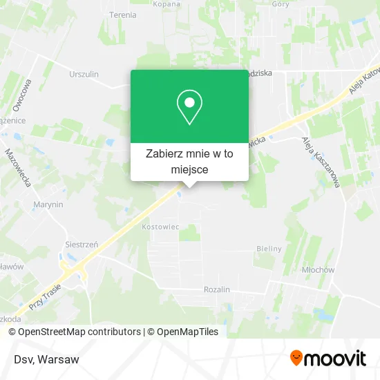 Mapa Dsv