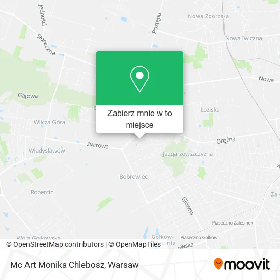 Mapa Mc Art Monika Chlebosz
