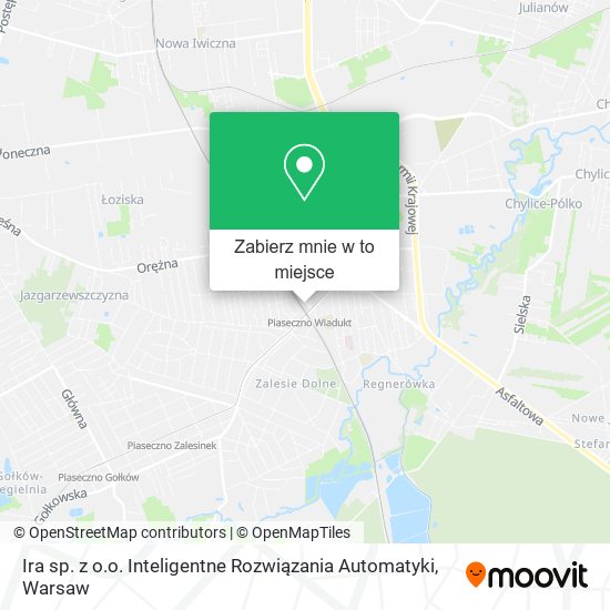 Mapa Ira sp. z o.o. Inteligentne Rozwiązania Automatyki