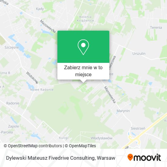Mapa Dylewski Mateusz Fivedrive Consulting