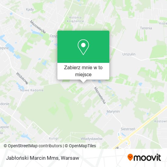 Mapa Jabłoński Marcin Mms