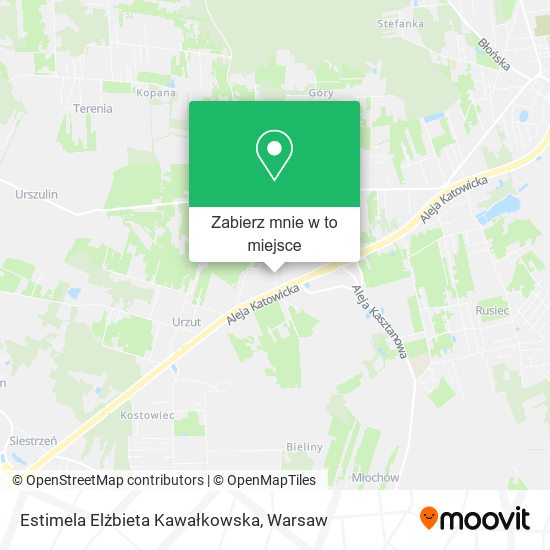 Mapa Estimela Elżbieta Kawałkowska