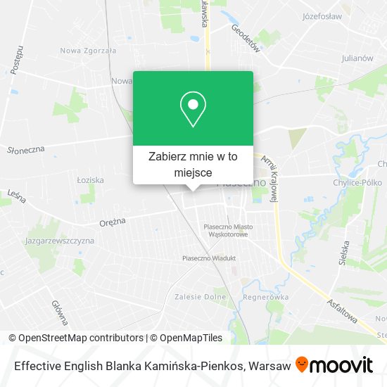 Mapa Effective English Blanka Kamińska-Pienkos