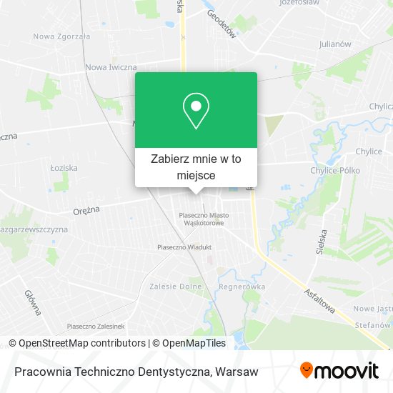 Mapa Pracownia Techniczno Dentystyczna