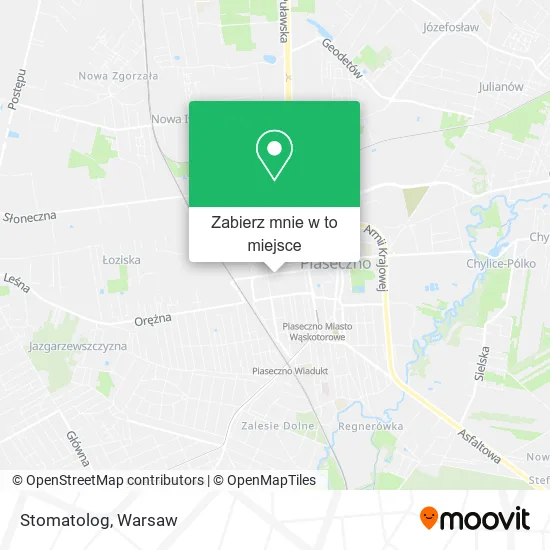 Mapa Stomatolog