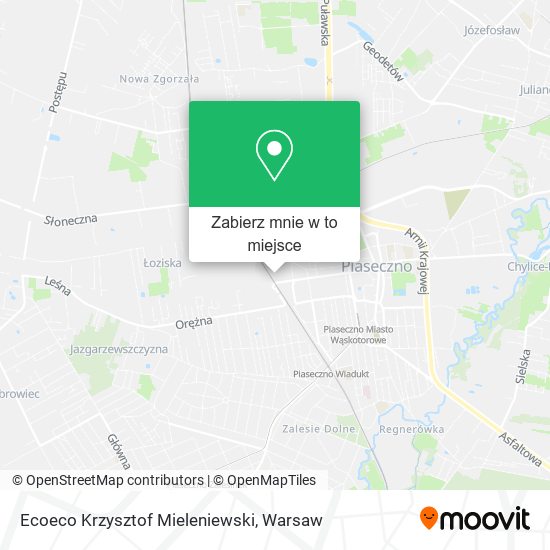 Mapa Ecoeco Krzysztof Mieleniewski