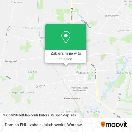 Mapa Domino FHU Izabela Jakubowska