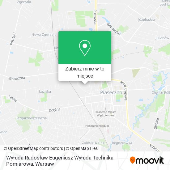 Mapa Wyłuda Radosław Eugeniusz Wyłuda Technika Pomiarowa