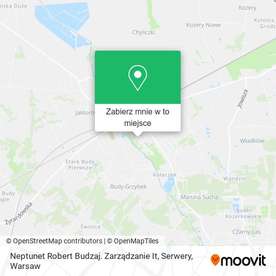 Mapa Neptunet Robert Budzaj. Zarządzanie It, Serwery