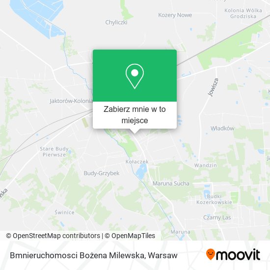 Mapa Bmnieruchomosci Bożena Milewska