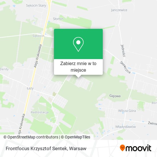 Mapa Frontfocus Krzysztof Sentek