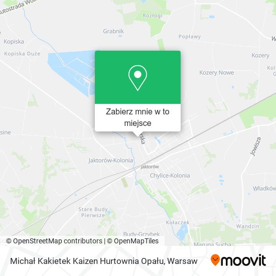 Mapa Michał Kakietek Kaizen Hurtownia Opału