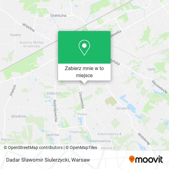 Mapa Dadar Sławomir Siulerzycki