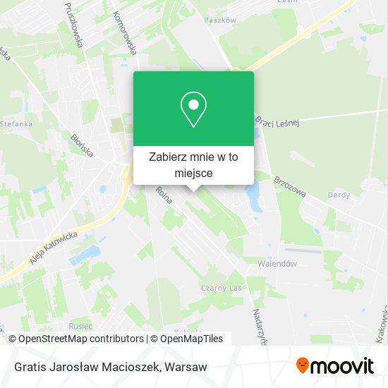 Mapa Gratis Jarosław Macioszek