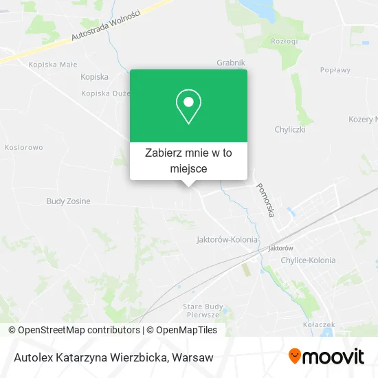 Mapa Autolex Katarzyna Wierzbicka