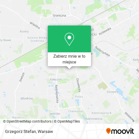 Mapa Grzegorz Stefan