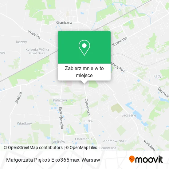 Mapa Małgorzata Piękoś Eko365max