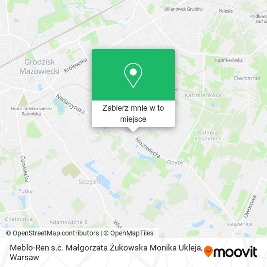 Mapa Meblo-Ren s.c. Małgorzata Żukowska Monika Ukleja