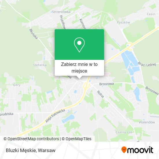 Mapa Bluzki Męskie