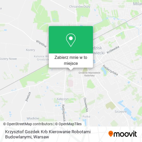 Mapa Krzysztof Gozdek Krb Kierowanie Robotami Budowlanymi