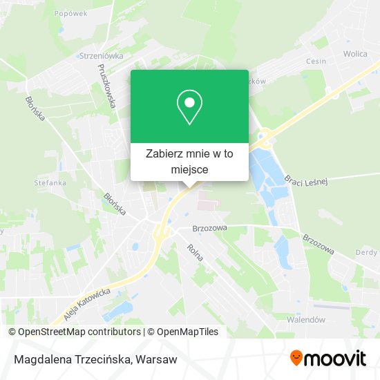 Mapa Magdalena Trzecińska