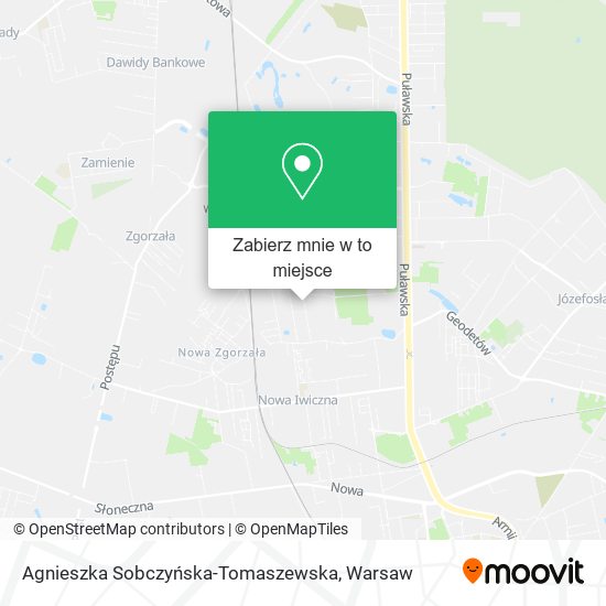 Mapa Agnieszka Sobczyńska-Tomaszewska