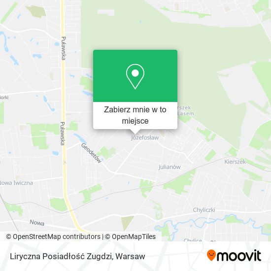 Mapa Liryczna Posiadłość Zugdzi