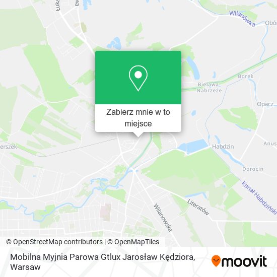 Mapa Mobilna Myjnia Parowa Gtlux Jarosław Kędziora