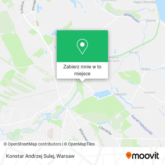 Mapa Konstar Andrzej Sulej