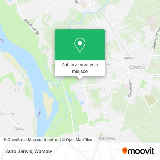 Mapa Auto Serwis