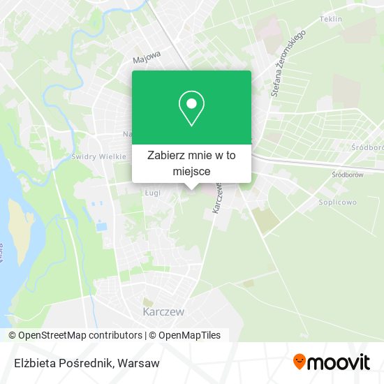 Mapa Elżbieta Pośrednik