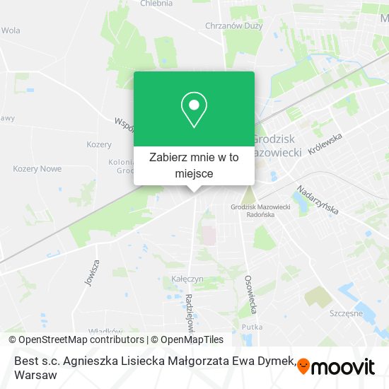 Mapa Best s.c. Agnieszka Lisiecka Małgorzata Ewa Dymek