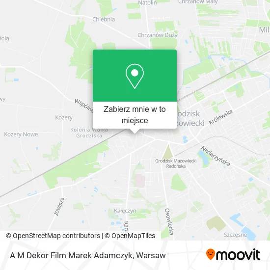Mapa A M Dekor Film Marek Adamczyk
