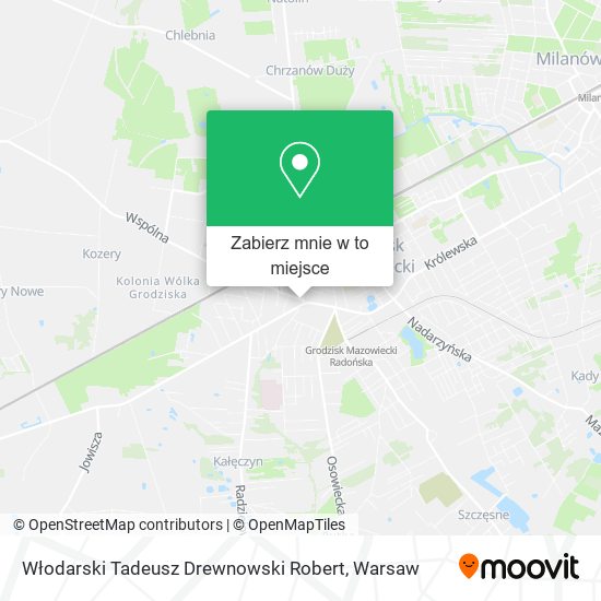 Mapa Włodarski Tadeusz Drewnowski Robert