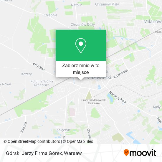 Mapa Górski Jerzy Firma Górex