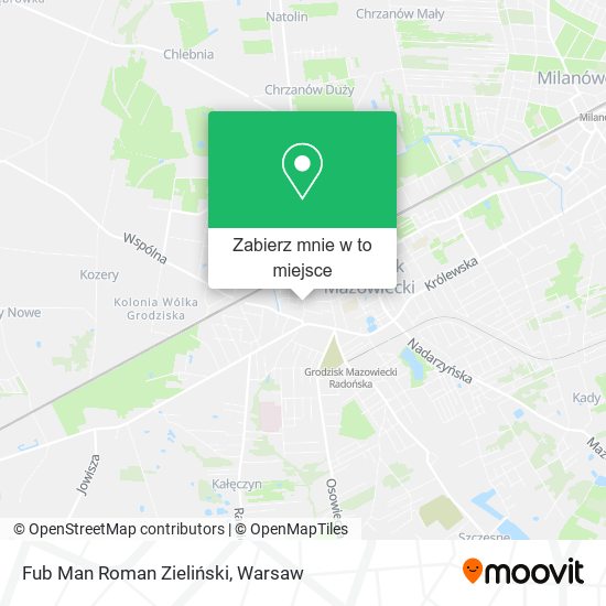 Mapa Fub Man Roman Zieliński