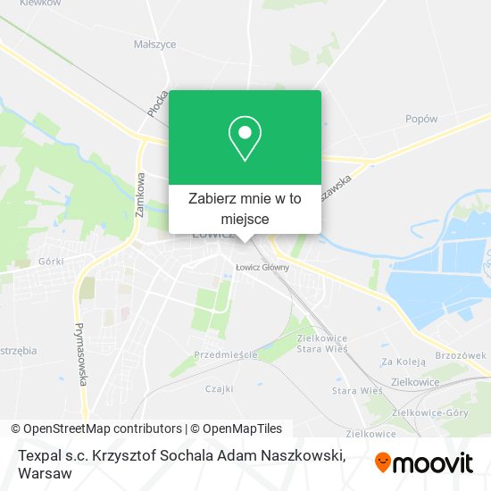 Mapa Texpal s.c. Krzysztof Sochala Adam Naszkowski